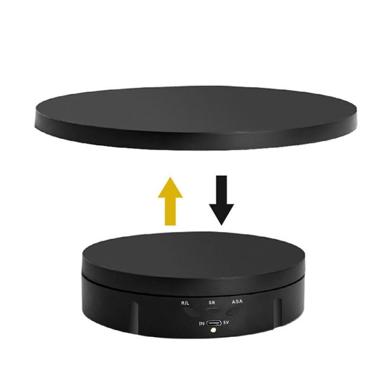 2 In 1 Charging Turntable Rotary Jewelry Live Shooting Display Stand