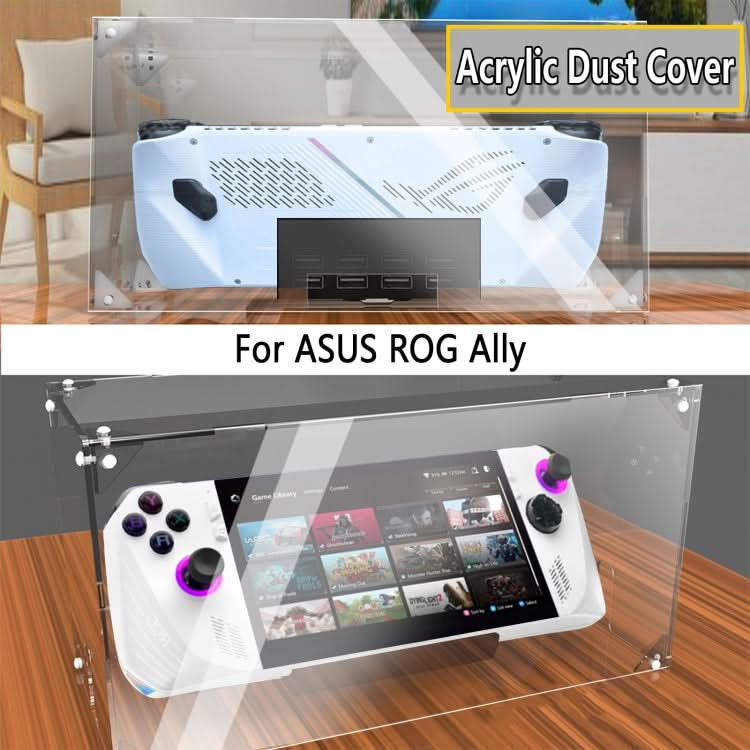 For ASUS ROG Ally Game Console Acrylic Dust Cover Transparent Protective Case Reluova