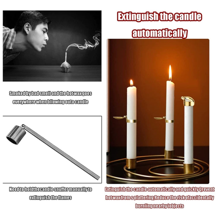 Automatic Candle Extinguisher Metal Candle Extinguishing Fire Clamp Candle Extinguisory Cover My Store