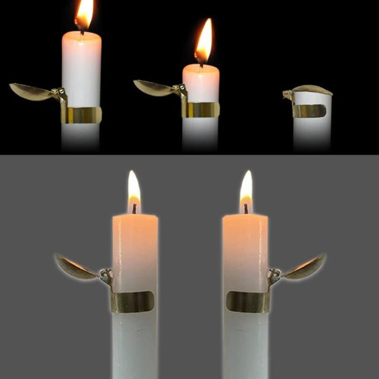 Automatic Candle Extinguisher Metal Candle Extinguishing Fire Clamp Candle Extinguisory Cover My Store