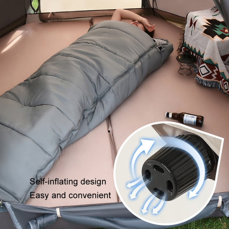 CSTUR D2250 Thickened Portable Camping Hexagonal Automatic Inflatable Mat Outdoor Picnic Moistureproof Mat