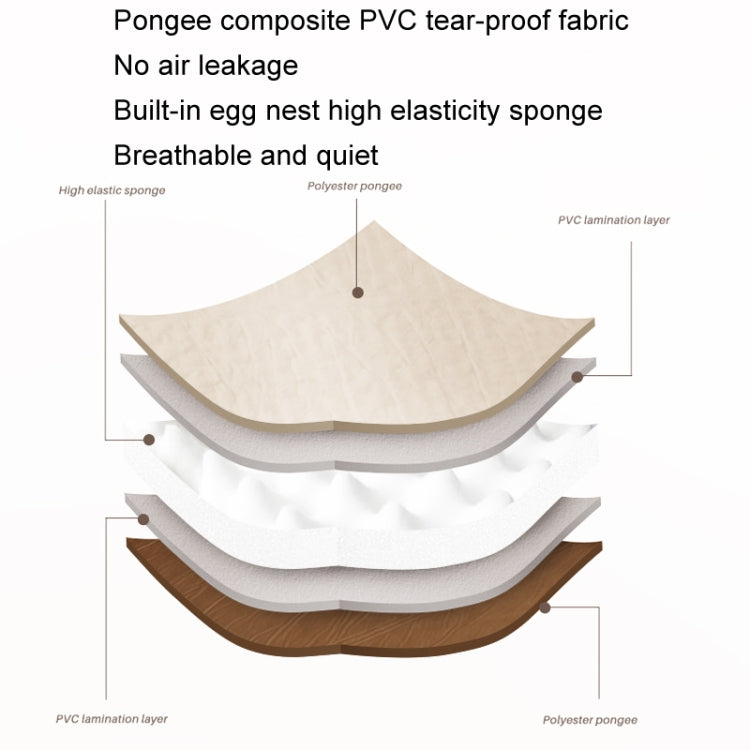 CSTUR D2250 Thickened Portable Camping Hexagonal Automatic Inflatable Mat Outdoor Picnic Moistureproof Mat