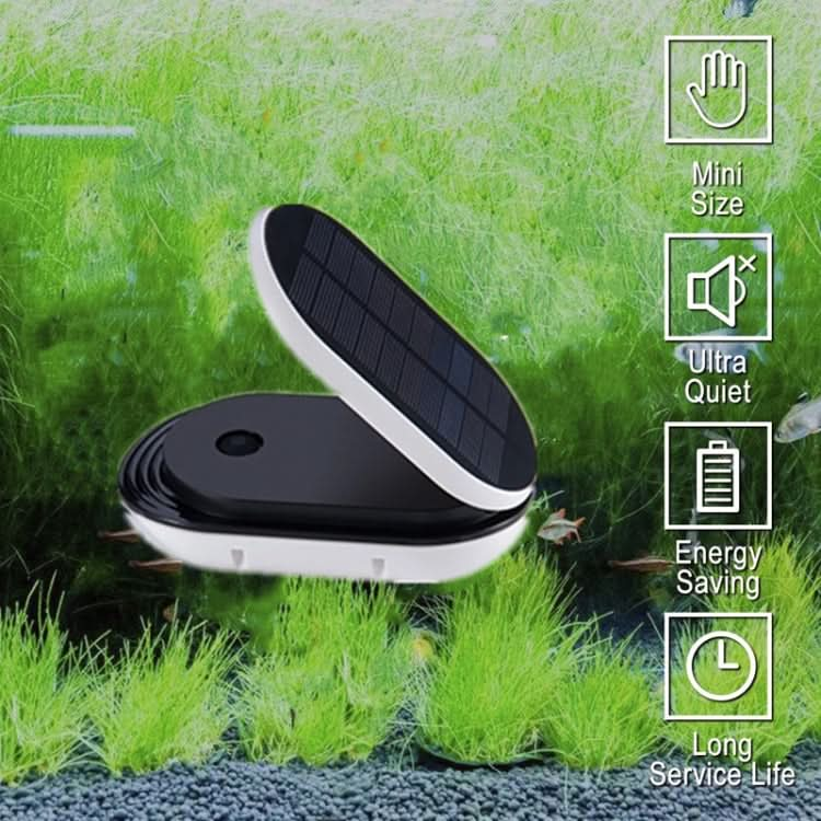 Outdoor Portable Solar Oxygen Pump Aquarium Flip Cover Solar Oxygen Pump - Reluova