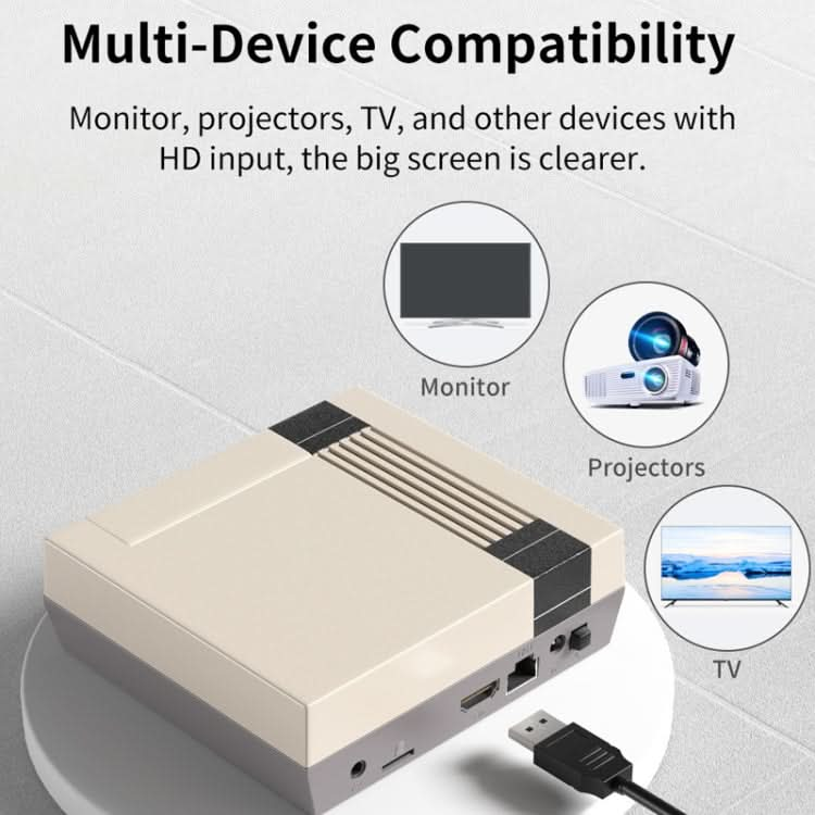 Super Console X Cube Wired Retro TV Video Game Console Built-in 50+ Emulators,EU Plug Reluova