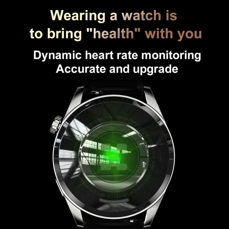 Sports Health Monitoring Waterproof Smart Call Watch With NFC Function