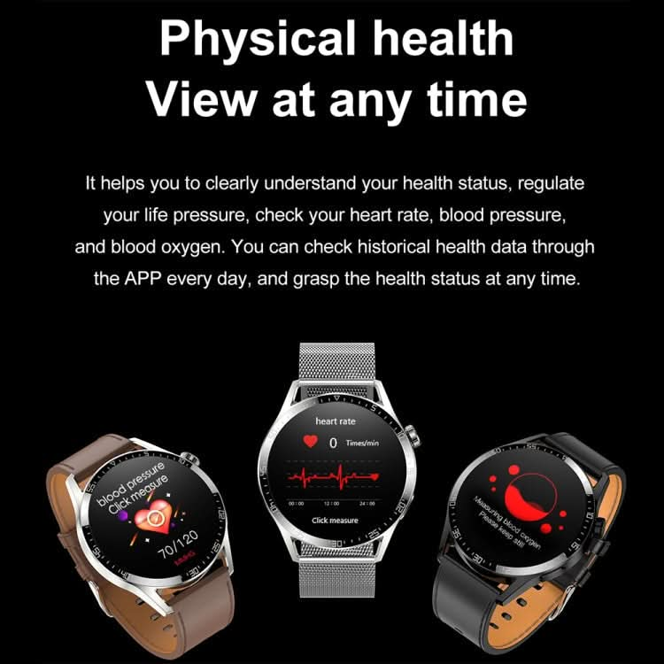 Sports Health Monitoring Waterproof Smart Call Watch With NFC Function