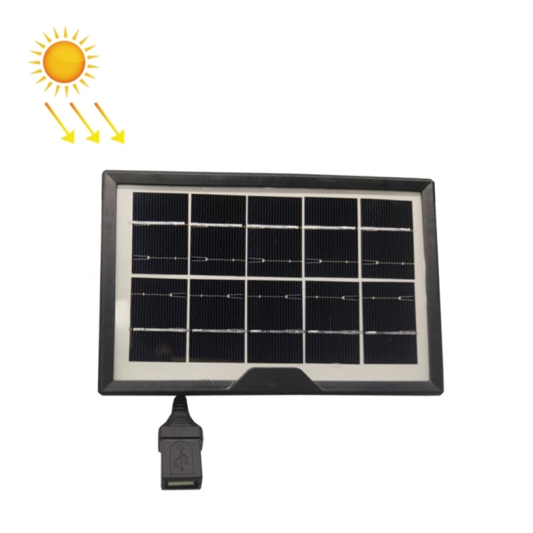 Small Table Lamp Flashlight With USB Female Head 5V/1.8W Solar Panel