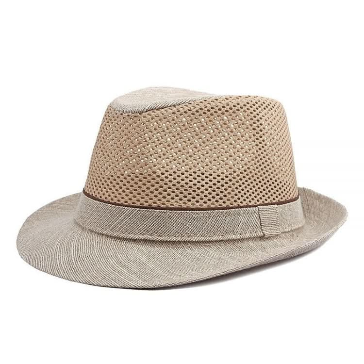 Summer Jazz Hat Mesh Breathable Sunscreen Hat Reluova