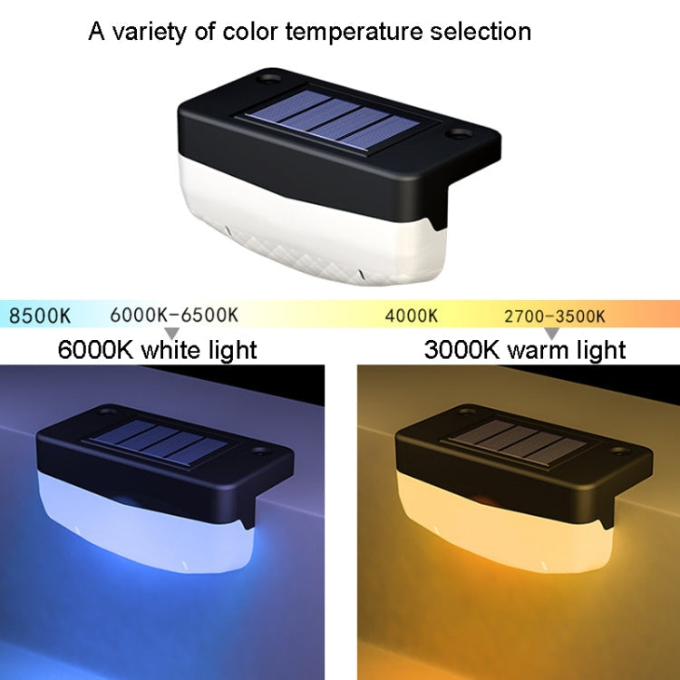 RGB Solar Step Light Outdoor Garden IP65 Waterproof Courtyard Light Smart Light Sense Villa Floor Foot Light