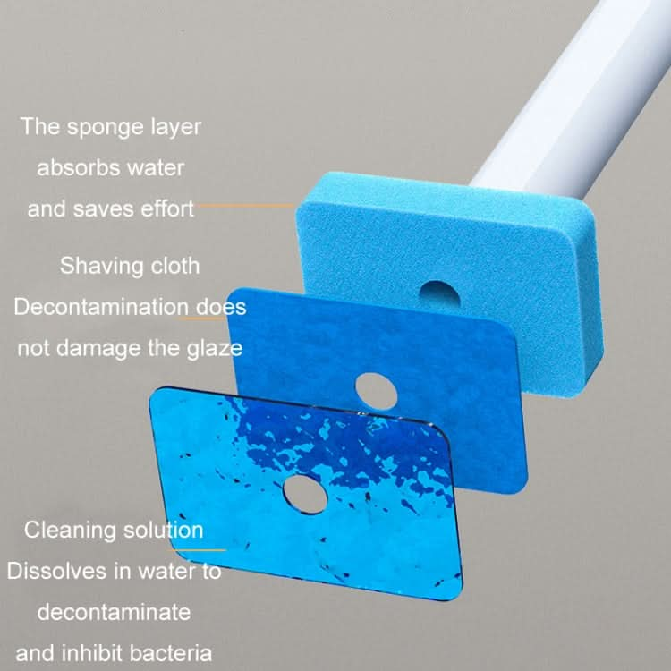 Disposable Toilet Brush Set Toilet Magnetic Cleaning Brush Reluova