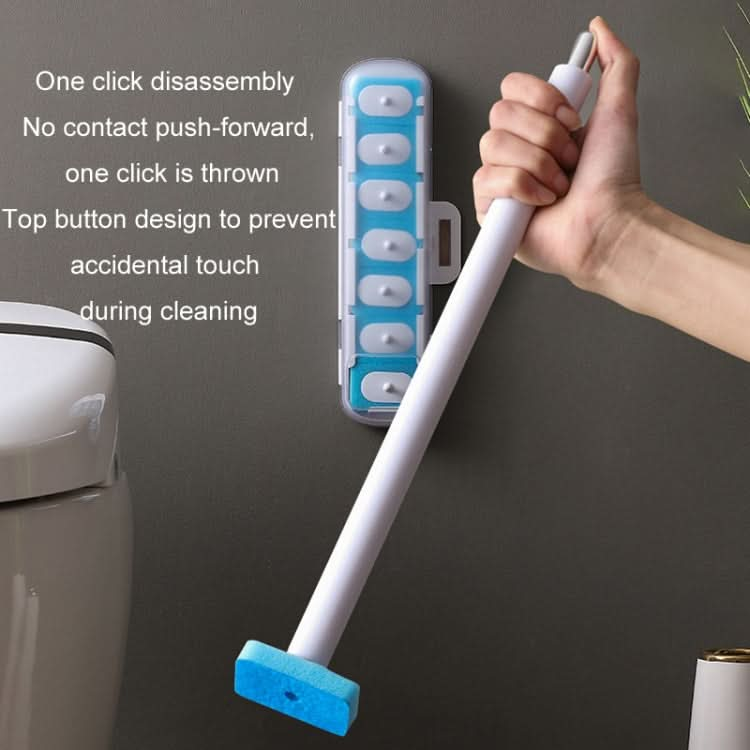 Disposable Toilet Brush Set Toilet Magnetic Cleaning Brush