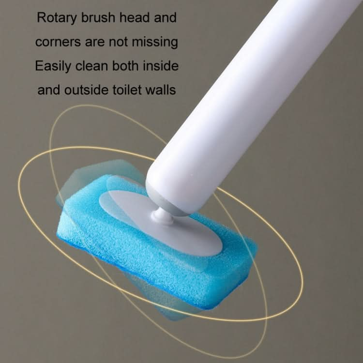 Household Wall Mounted Long Handle Disposable Toilet Brush Set