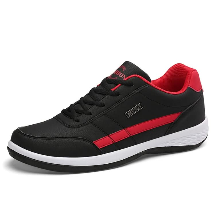 Leather Men Casual Shoes Breathable Leisure Male Sneakers All-match Men Shoes, Series 2 Reluova