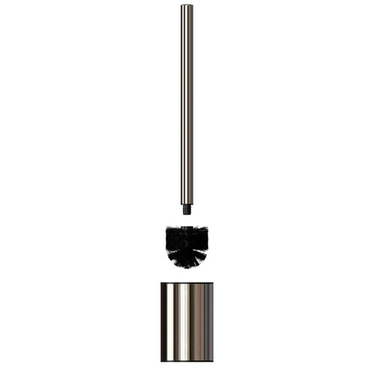 Bathroom Stainless Steel Base Leak-Proof Toilet Brush Set