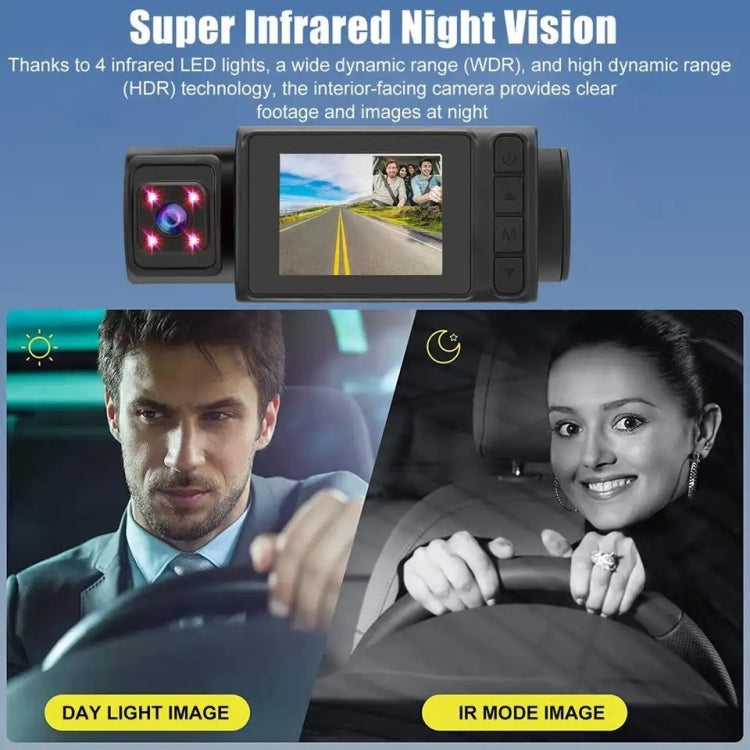 2 Inch Screen 3-Record 1080P Driving Recorder-Reluova