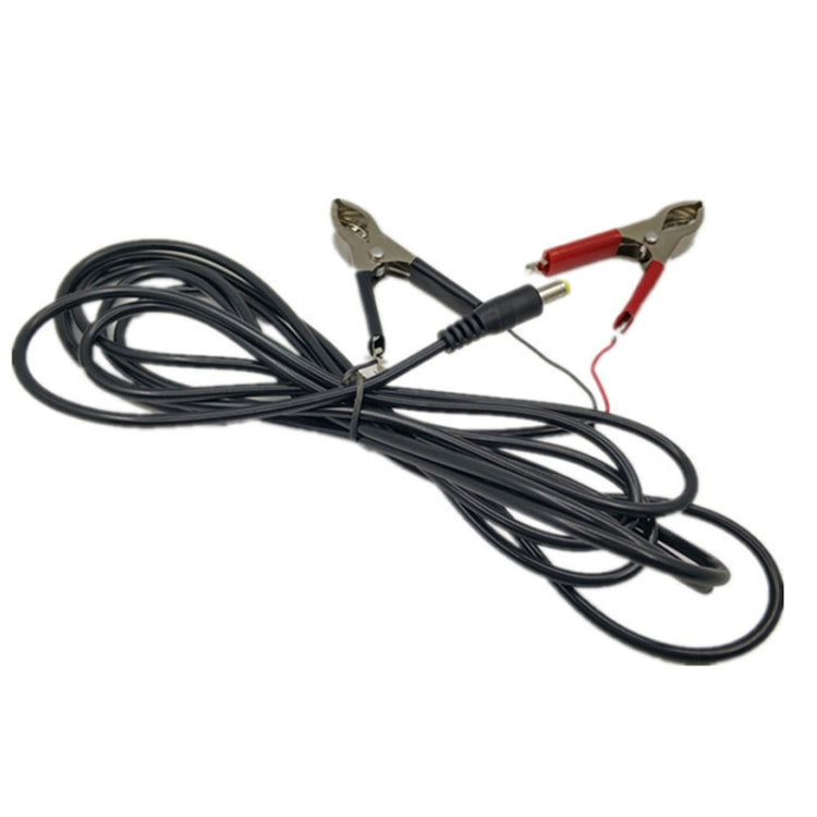 3m DC Battery Clip Line Male Head Rotary Crocodile Cable DC 12V/24V Universal Audio Connection Line