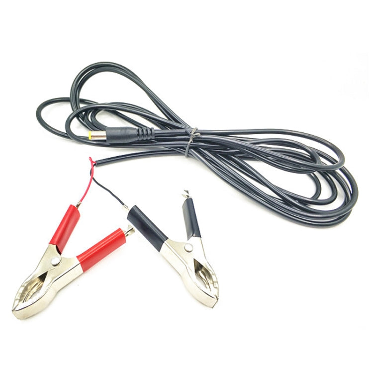 3m DC Battery Clip Line Male Head Rotary Crocodile Cable DC 12V/24V Universal Audio Connection Line