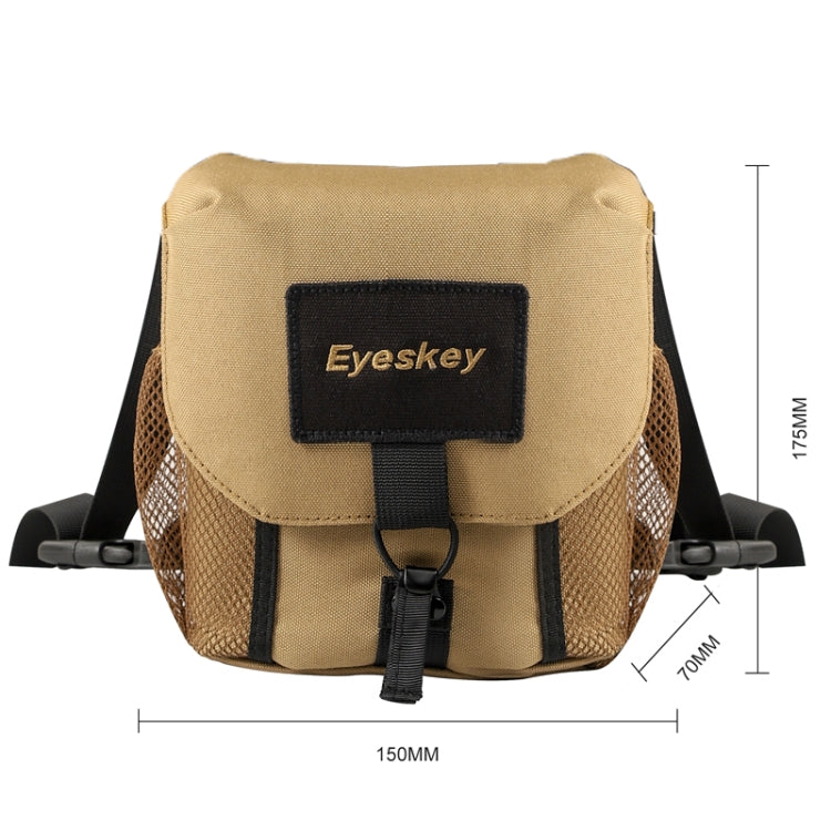 Eyeskey Double Tube Telescope Backpack Large Caliber Outdoor Travel Portable Bag Reluova