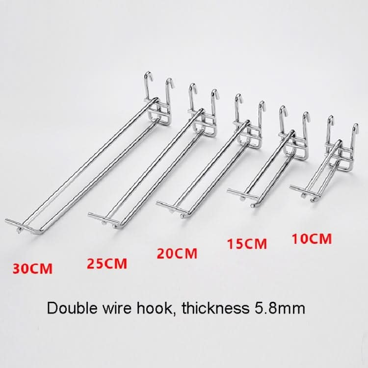 Stainless Steel Color Dual Line Meged Hook