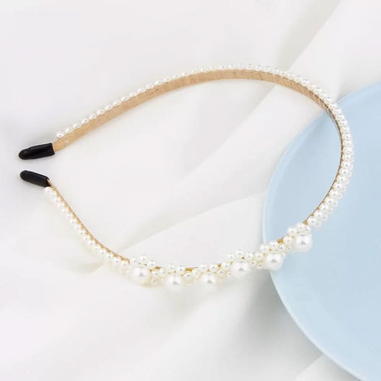 Sweet Pearl Headband Retro Versatile Hair Accessories Reluova