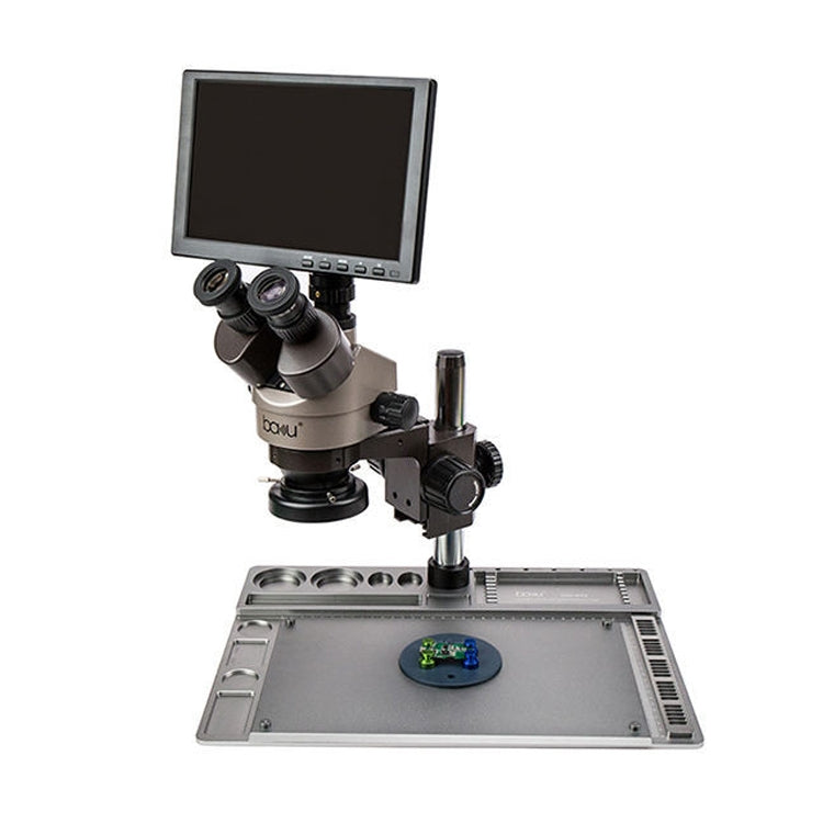 BAKU BA-011 Binomial Electronic Microscope Jewelry Appraisal Mobile Phone Repair With PCB Patch Repair Platform