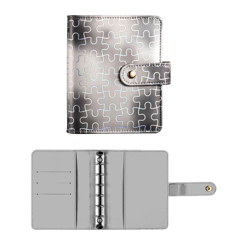 A7 Puzzle Pattern Hand Account Notebook Pocket Diary Book Loose-Leaf Cash Budget Book My Store