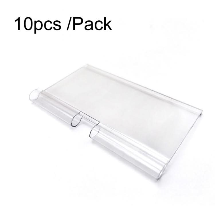 10pcs /Pack Label Strip Supermarket Display Price Sign