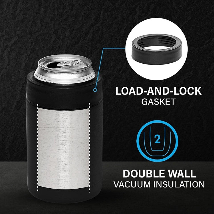 Double Vacuum 12oz Coke Can Insulated Mug 304 Stainless Steel Beer Cooler With Bottle Opener Reluova