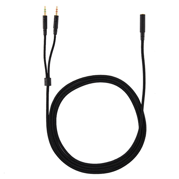 For Kingston Skyline Alpha Cloud II 3.5mm 2 In 1 Audio Cable