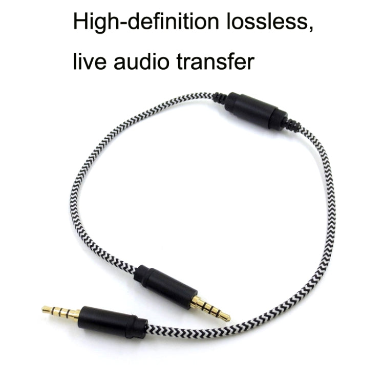 Mobile Phone 3.5mm Sound Card Cable Live Call Version Audio Wire Two-way Inter-recorder Internal Recording Cable Reluova