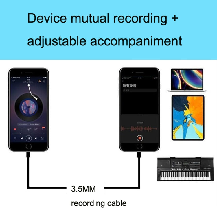 Mobile Phone 3.5mm Sound Card Cable Live Call Version Audio Wire Two-way Inter-recorder Internal Recording Cable