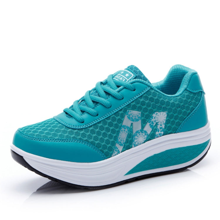 Womens Sneakers Thick Bottom Platform Shoes Mesh Breathable Rocker Shoes, Series 2 Reluova