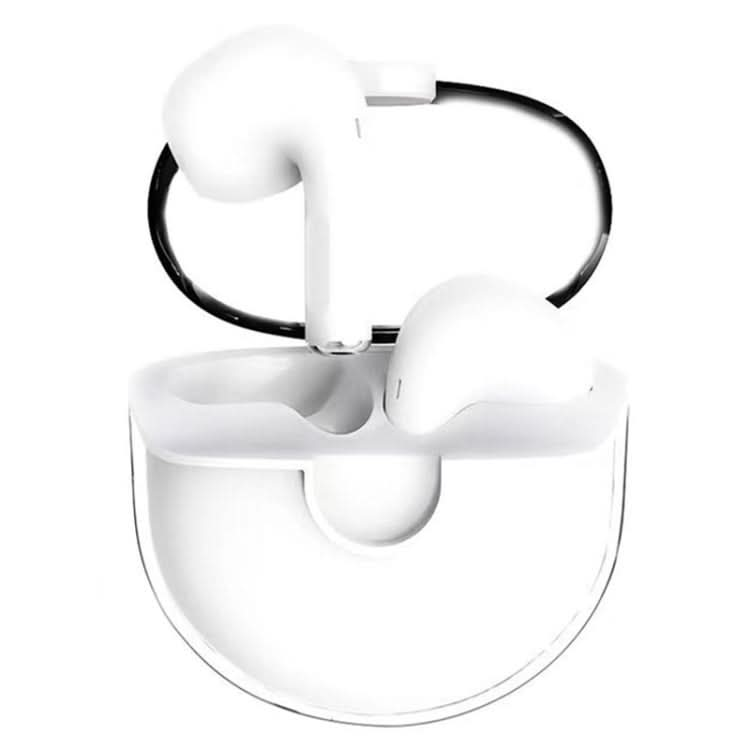 Transparent Semi-In-Ear Stereo Touch Waterproof Noise Reduction Bluetooth Earphones