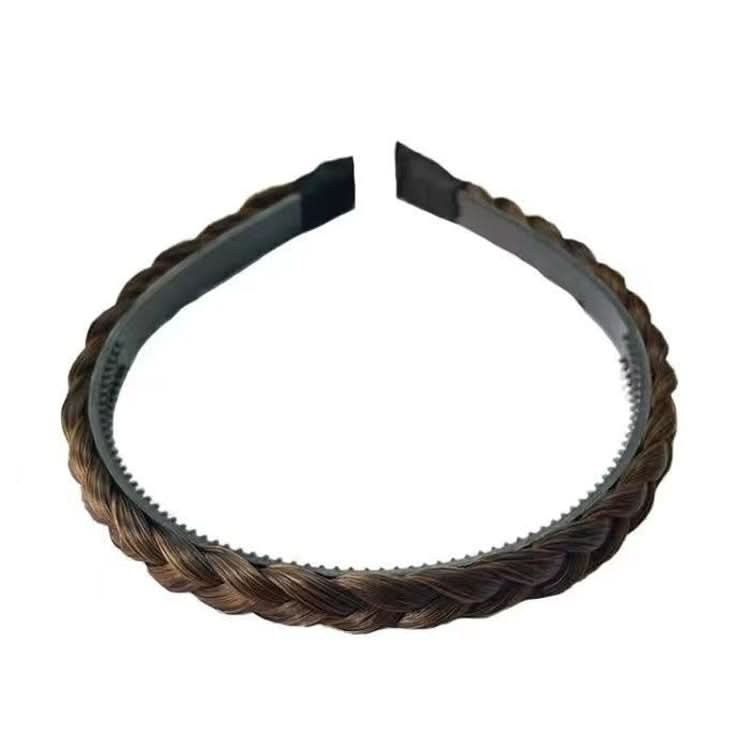 Wide-Brimmed Twisted Braid Hoops Wig Non-Slip Hair Accessories Reluova