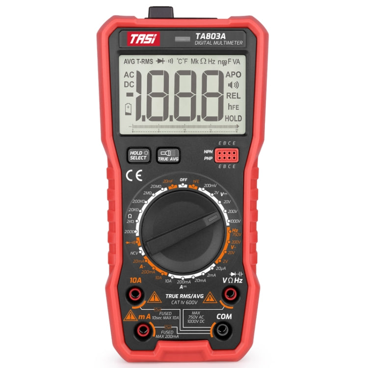 Digitales Hochpräzisionsmultimeter Digitalanzeige Haushalts-Multifunktionselektriker-Multimeter