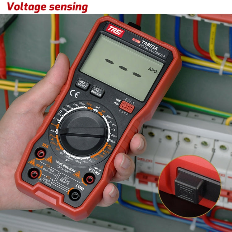 Digitales Hochpräzisionsmultimeter Digitalanzeige Haushalts-Multifunktionselektriker-Multimeter