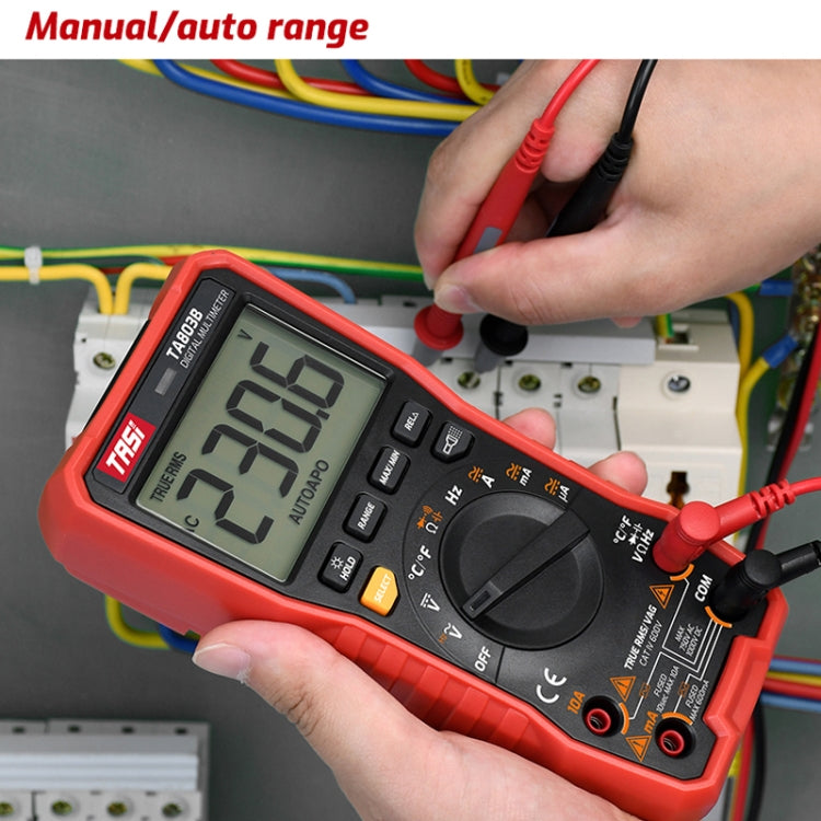 Digitales Hochpräzisionsmultimeter Digitalanzeige Haushalts-Multifunktionselektriker-Multimeter