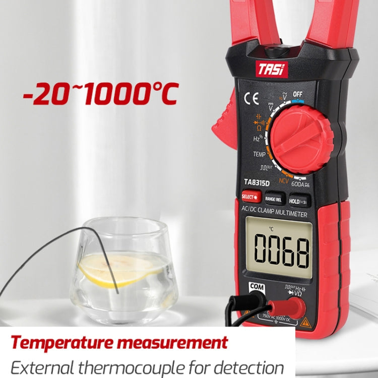 TASI TA8315B Clamp Type Multimeter High Precision Digital Ammeter