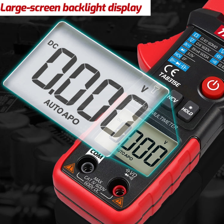 TASI TA8315B Clamp Type Multimeter High Precision Digital Ammeter