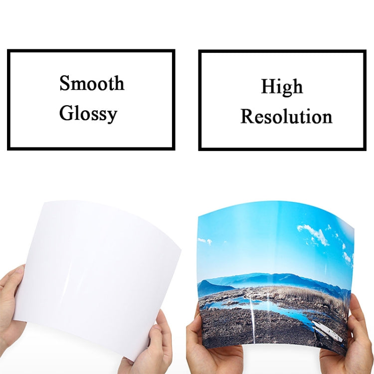 Mandik 3R 5-Inch One Side Glossy Photo Paper For Inkjet Printer Paper Imaging Supplies