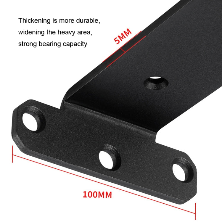 5mm Thick Triangular Bracket Bookshelf Partition Plate My Store