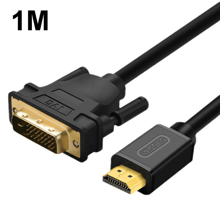 VEGGIEG HDMI To DVI Computer TV HD Monitor Converter Cable Can Interchangeable My Store