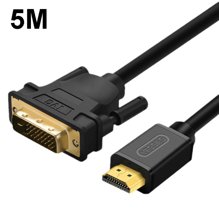 VEGGIEG HDMI To DVI Computer TV HD Monitor Converter Cable Can Interchangeable My Store