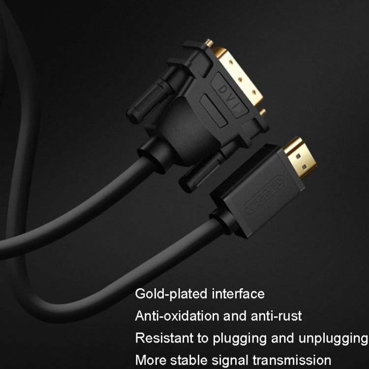 VEGGIEG HDMI To DVI Computer TV HD Monitor Converter Cable Can Interchangeable My Store