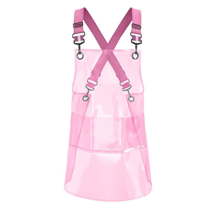 Transparent TPU Apron Solid Color Webbing Adjustable Work Apron - Reluova