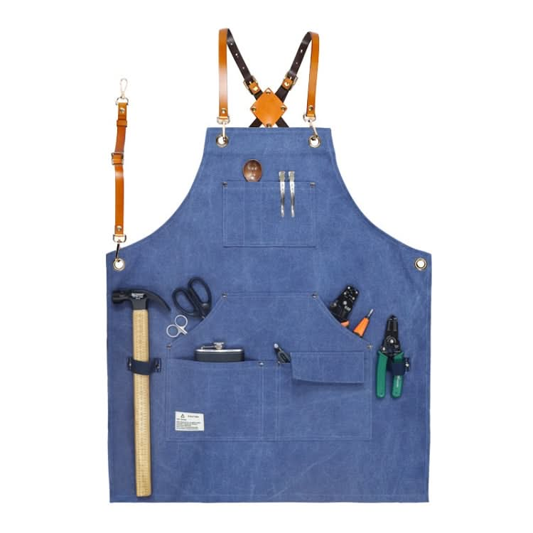 Carpentry Electrician Garden Heavy Canvas Workwear Apron - Reluova