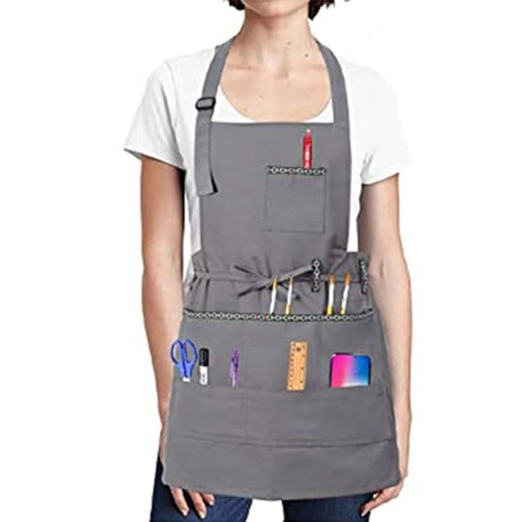 Oil Painting Art Paint Work Clothes Apron - Reluova