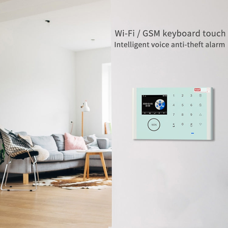 CS118   WIFI+GSM Tuya Smart Voice Alarm System Supports Amazon Alexa/ Google Assistant Reluova