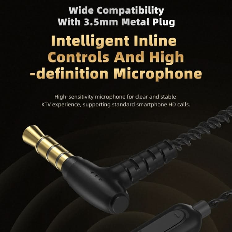 CVJ In-Ear Wired Gaming Earphone