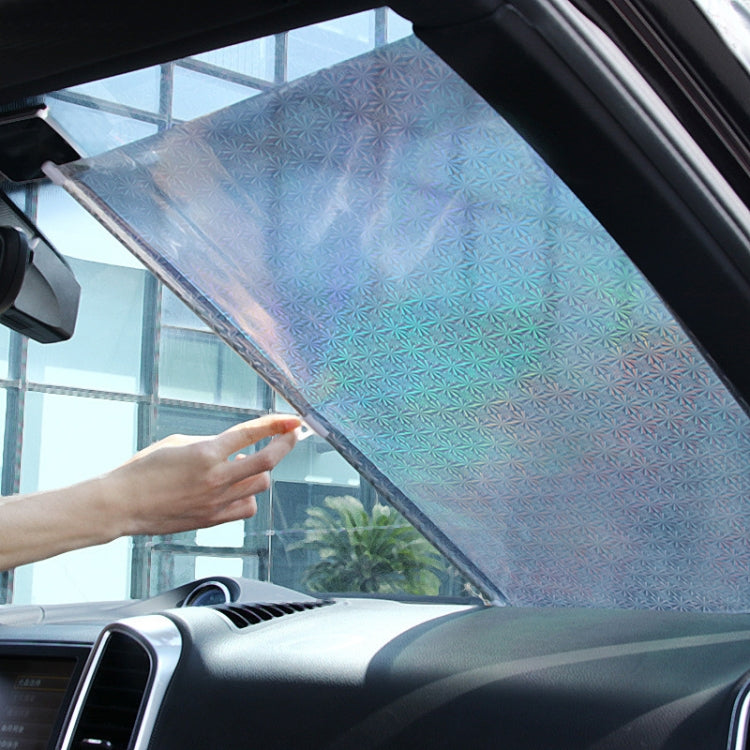 Suction Cup Telescopic Car Sun Protection Blackout Curtain